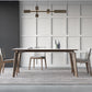 Modern Sintered Stone Top Dining Set Rectangle 1/4/5/7 Pieces Dinette Table Set in Grey Clearhalo 'Dining Room Sets' 'Dining Tables & Seating' 'dining_room_set' 'furn' 'furn_dining_room_set' 'Furniture' 'Kitchen & Dining Furniture' 5691803