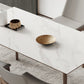 Modern Sintered Stone Top Dining Set Rectangle 1/4/5/7 Pieces Dinette Table Set in Grey Clearhalo 'Dining Room Sets' 'Dining Tables & Seating' 'dining_room_set' 'furn' 'furn_dining_room_set' 'Furniture' 'Kitchen & Dining Furniture' 5691809