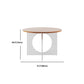 Solid Wood Top Dining Set 1/2/3/4/5 Pcs Kitchen Table and Chairs with Acrylic Frame Clearhalo 'Dining Room Sets' 'Dining Tables & Seating' 'dining_room_set' 'furn' 'furn_dining_room_set' 'Furniture' 'Kitchen & Dining Furniture' 5691843