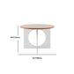 Solid Wood Top Dining Set 1/2/3/4/5 Pcs Kitchen Table and Chairs with Acrylic Frame Clearhalo 'Dining Room Sets' 'Dining Tables & Seating' 'dining_room_set' 'furn' 'furn_dining_room_set' 'Furniture' 'Kitchen & Dining Furniture' 5691844