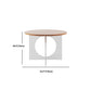 Solid Wood Top Dining Set 1/2/3/4/5 Pcs Kitchen Table and Chairs with Acrylic Frame Clearhalo 'Dining Room Sets' 'Dining Tables & Seating' 'dining_room_set' 'furn' 'furn_dining_room_set' 'Furniture' 'Kitchen & Dining Furniture' 5691846