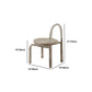 Solid Wood Top Dining Set 1/2/3/4/5 Pcs Kitchen Table and Chairs with Acrylic Frame Clearhalo 'Dining Room Sets' 'Dining Tables & Seating' 'dining_room_set' 'furn' 'furn_dining_room_set' 'Furniture' 'Kitchen & Dining Furniture' 5691848