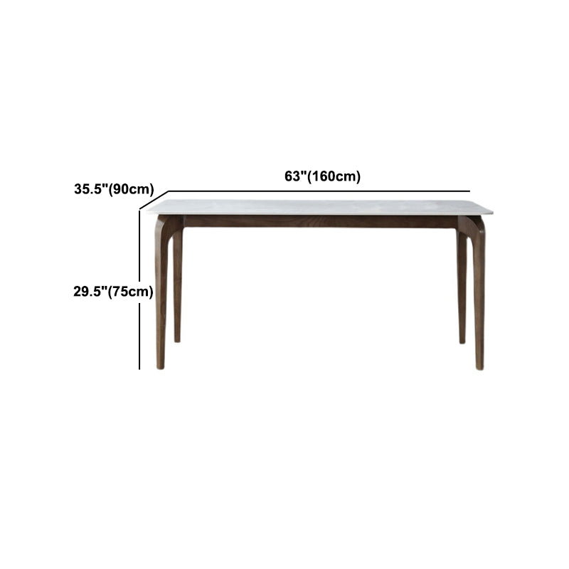 Juego de comedor moderno con tapa de piedra sinterizada, juego de mesa de comedor rectangular de 1/2/5 piezas