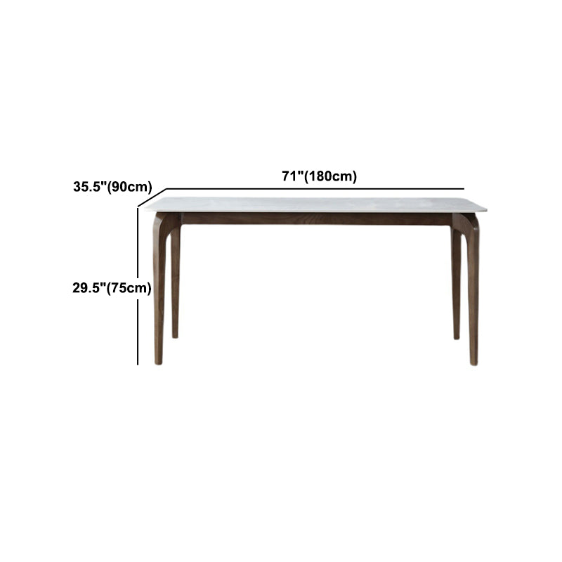 Juego de comedor moderno con tapa de piedra sinterizada, juego de mesa de comedor rectangular de 1/2/5 piezas