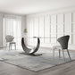 Modern Style Sintered Stone Rectangle Table Set 1/4/5/7 Pieces Dining Set Clearhalo 'Dining Room Sets' 'Dining Tables & Seating' 'dining_room_set' 'furn' 'furn_dining_room_set' 'Furniture' 'Kitchen & Dining Furniture' 5691940