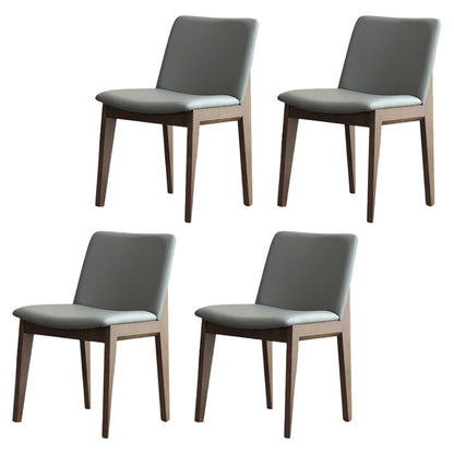 Contemporary Sintered Stone Rectangle Table Set 1/4/5 Pieces Dining Set 4 Grey Chairs Clearhalo 'Dining Room Sets' 'Dining Tables & Seating' 'dining_room_set' 'furn' 'furn_dining_room_set' 'Furniture' 'Kitchen & Dining Furniture' 5691991