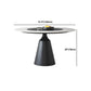 Contemporary Sintered Stone Round Table Set 1/4/7 Pieces Dining Set Clearhalo 'Dining Room Sets' 'Dining Tables & Seating' 'dining_room_set' 'furn' 'furn_dining_room_set' 'Furniture' 'Kitchen & Dining Furniture' 5692070