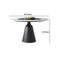 Contemporary Sintered Stone Round Table Set 1/4/7 Pieces Dining Set Clearhalo 'Dining Room Sets' 'Dining Tables & Seating' 'dining_room_set' 'furn' 'furn_dining_room_set' 'Furniture' 'Kitchen & Dining Furniture' 5692072
