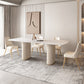Nordic Style Sintered Stone Rectangle Table Set 1/4/5/7 Pieces Set 5 Pieces: Table, 4 Chairs Clearhalo 'Dining Room Sets' 'Dining Tables & Seating' 'dining_room_set' 'furn' 'furn_dining_room_set' 'Furniture' 'Kitchen & Dining Furniture' 5692110
