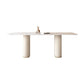 Nordic Style Sintered Stone Rectangle Table Set 1/4/5/7 Pieces Set Clearhalo 'Dining Room Sets' 'Dining Tables & Seating' 'dining_room_set' 'furn' 'furn_dining_room_set' 'Furniture' 'Kitchen & Dining Furniture' 5692112