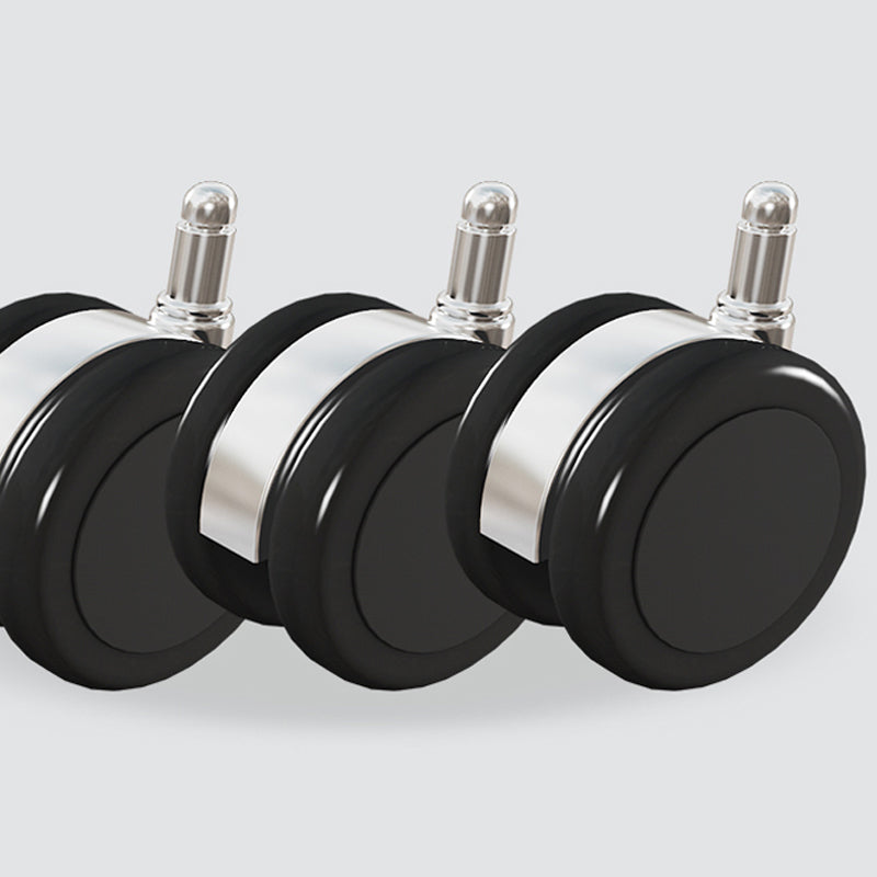 Fixed Arm Leather Office Chair High Back Upholstered Desk Chair with Steel Base Clearhalo 'furn' 'furn_office_chair' 'Furniture' 'Office Chairs' 'Office Furniture' 'office_chair' 5692171