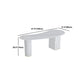 Unconventional Shape Office Desk Pedestal Glam Writing Desk in White Clearhalo 'furn' 'furn_office_desk' 'Furniture' 'Office Desks' 'Office Furniture' 'office_desk' 5692241