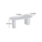 Unconventional Shape Office Desk Pedestal Glam Writing Desk in White Clearhalo 'furn' 'furn_office_desk' 'Furniture' 'Office Desks' 'Office Furniture' 'office_desk' 5692244