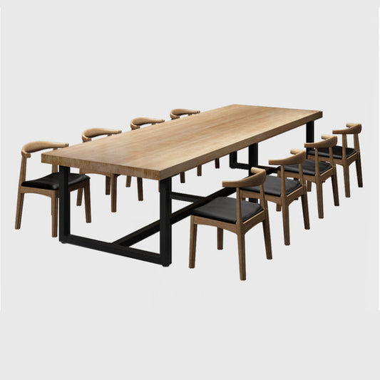 30 "H MODERNA DESITTURA DI WRITTURA RETTANGOLARE NATURALE LEGNO SOLO