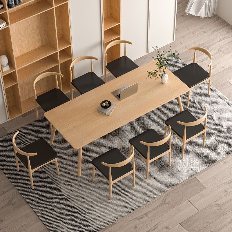 Scrivania moderna semplice moderna rettangolare desk rettangolare in naturale