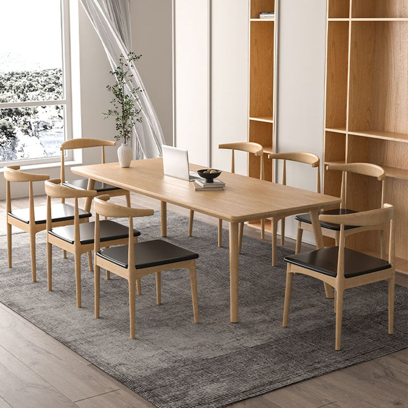 Scrivania moderna semplice moderna rettangolare desk rettangolare in naturale