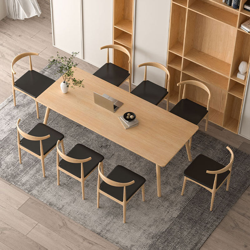 Scrivania moderna semplice moderna rettangolare desk rettangolare in naturale