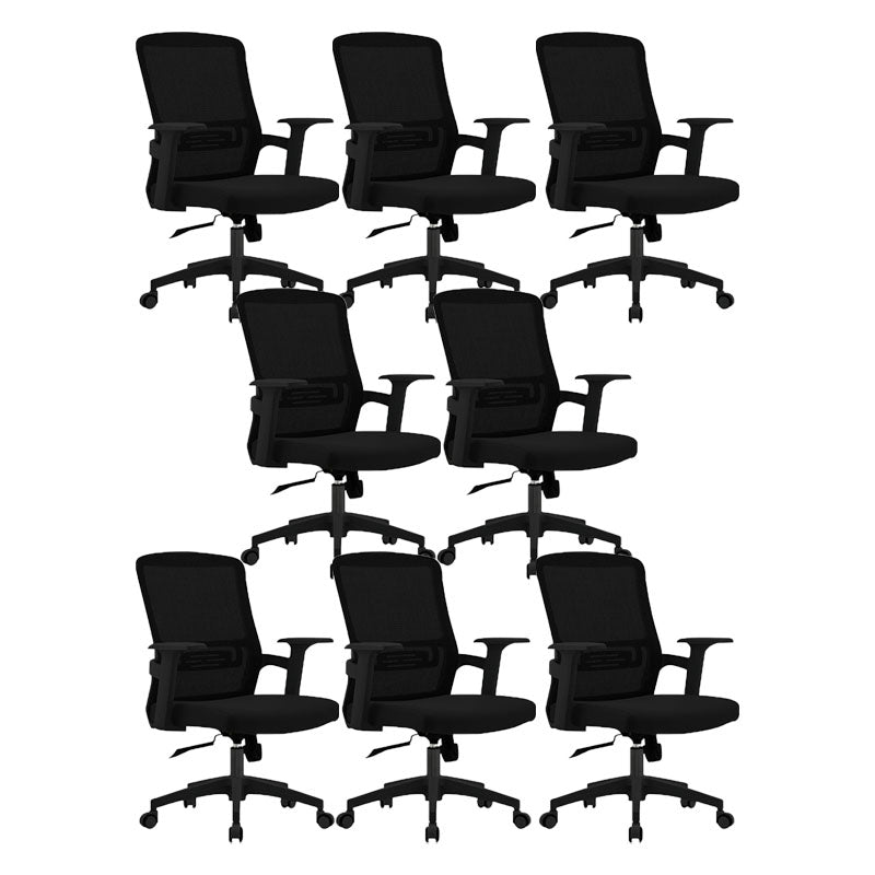 Moderne feste Waffenstuhl im Mittelpunkt der Lendenwirbelsäule Schreibtischstuhl