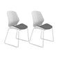 Modern Mid Back Chair Armless CorLiving Workspace Conference Chair
