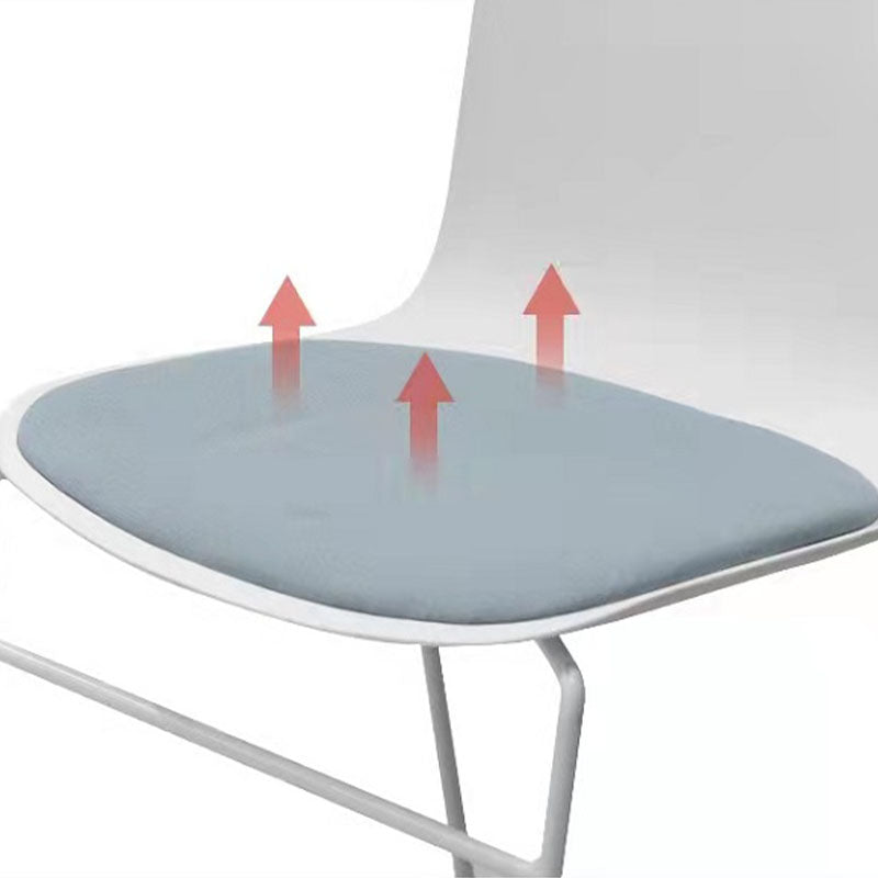 Eigentijdse bureaustoel geen pijnlijke armloze conferentiestoel