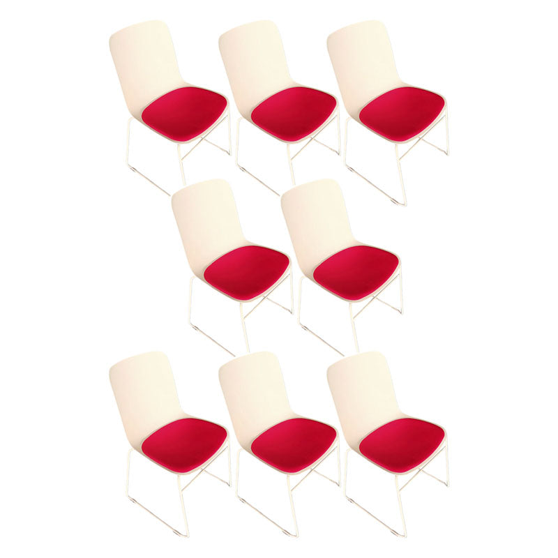 Eigentijdse bureaustoel geen pijnlijke armloze conferentiestoel