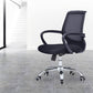 Modern Steel Conference Chair Adjustable Fixed Arms Office Chair Clearhalo 'furn' 'furn_office_chair' 'Furniture' 'Office Chairs' 'Office Furniture' 'office_chair' 5692799