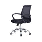Modern Steel Conference Chair Adjustable Fixed Arms Office Chair Black 1 Piece Clearhalo 'furn' 'furn_office_chair' 'Furniture' 'Office Chairs' 'Office Furniture' 'office_chair' 5692806