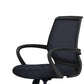 Modern Steel Conference Chair Adjustable Fixed Arms Office Chair Clearhalo 'furn' 'furn_office_chair' 'Furniture' 'Office Chairs' 'Office Furniture' 'office_chair' 5692808