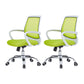 Modern Steel Conference Chair Adjustable Fixed Arms Office Chair Green 2 Piece Set Clearhalo 'furn' 'furn_office_chair' 'Furniture' 'Office Chairs' 'Office Furniture' 'office_chair' 5692821