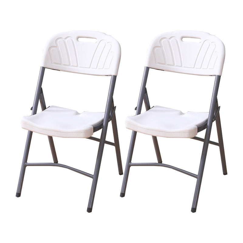 アームレス折りたたみ式の会議椅子モダンプラスチックオフィスチェア