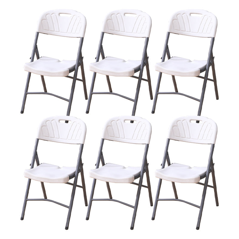 アームレス折りたたみ式の会議椅子モダンプラスチックオフィスチェア