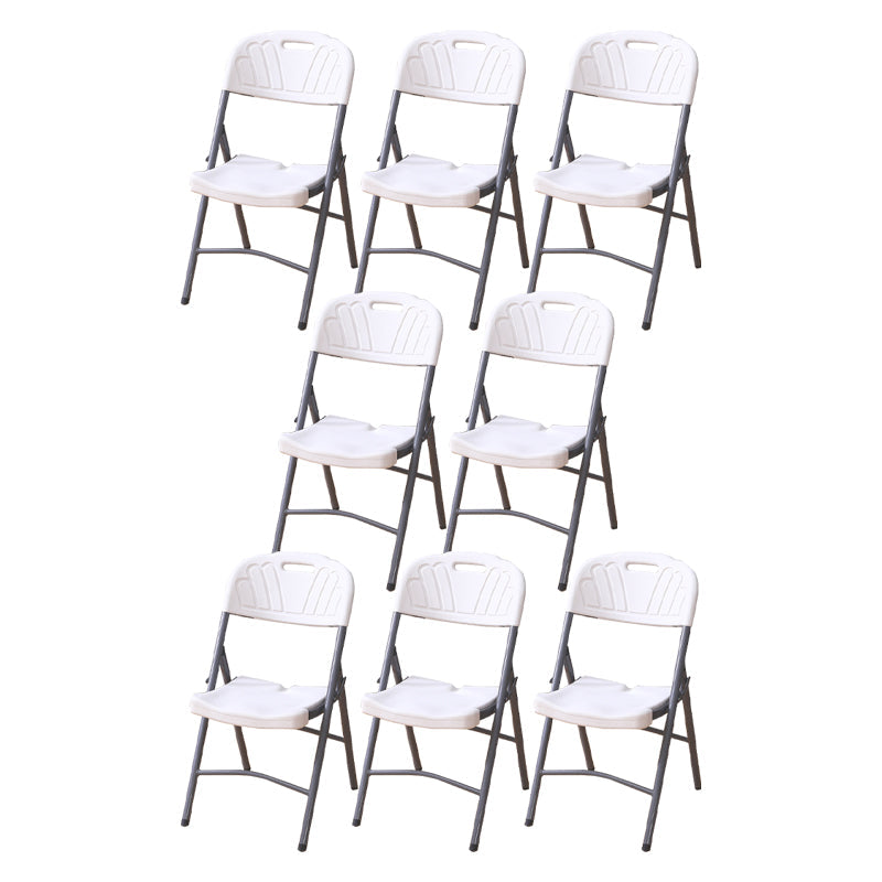 アームレス折りたたみ式の会議椅子モダンプラスチックオフィスチェア