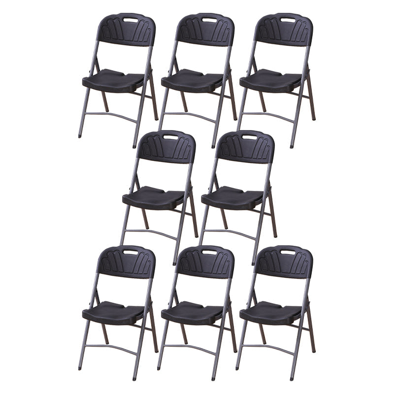 アームレス折りたたみ式の会議椅子モダンプラスチックオフィスチェア