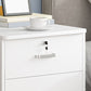 Modern Imitation Wood Bed Cabinet Drawer Lock Included Nightstand with Wheel Clearhalo 'Bedroom Furniture' 'furn' 'furn_night_stand' 'Furniture' 'night_stand' 'Nightstands' 5693216