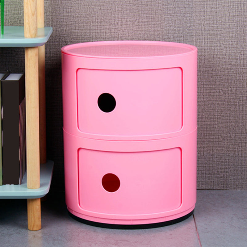 2/3/4-Türer-Nachttisch (Indien) 12,6 "H Plastik-Nachttischschrank