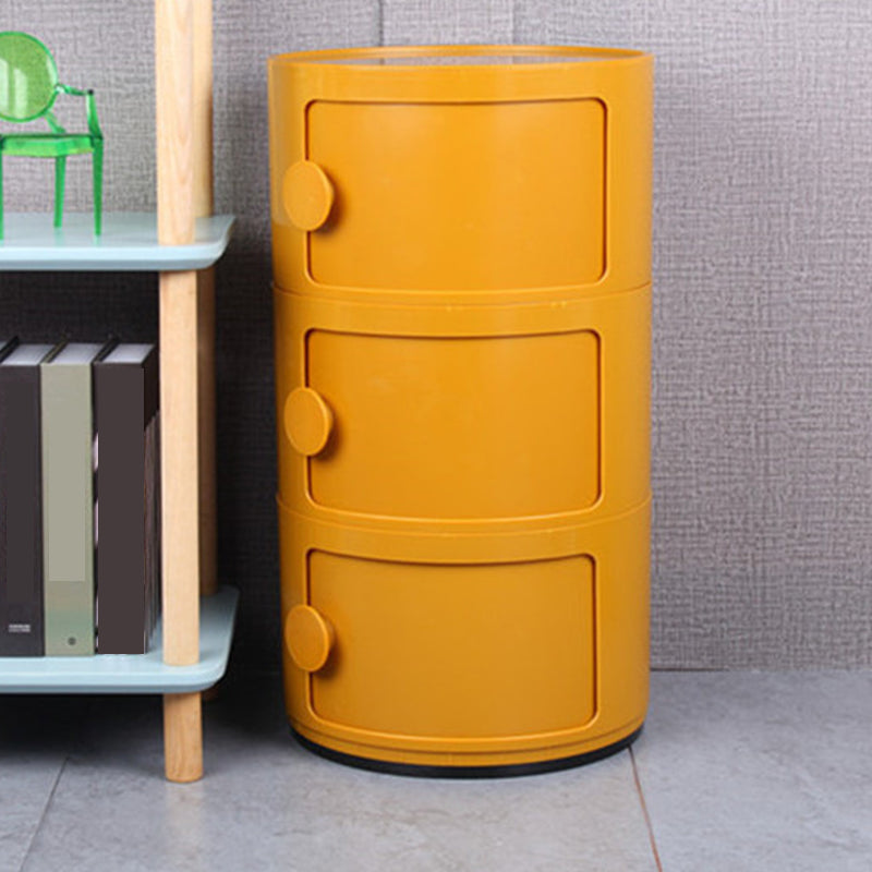 2/3/4-Türer-Nachttisch (Indien) 12,6 "H Plastik-Nachttischschrank