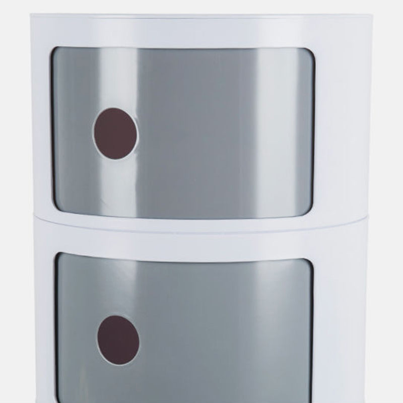 2/3/4-Türer-Nachttisch (Indien) 12,6 "H Plastik-Nachttischschrank