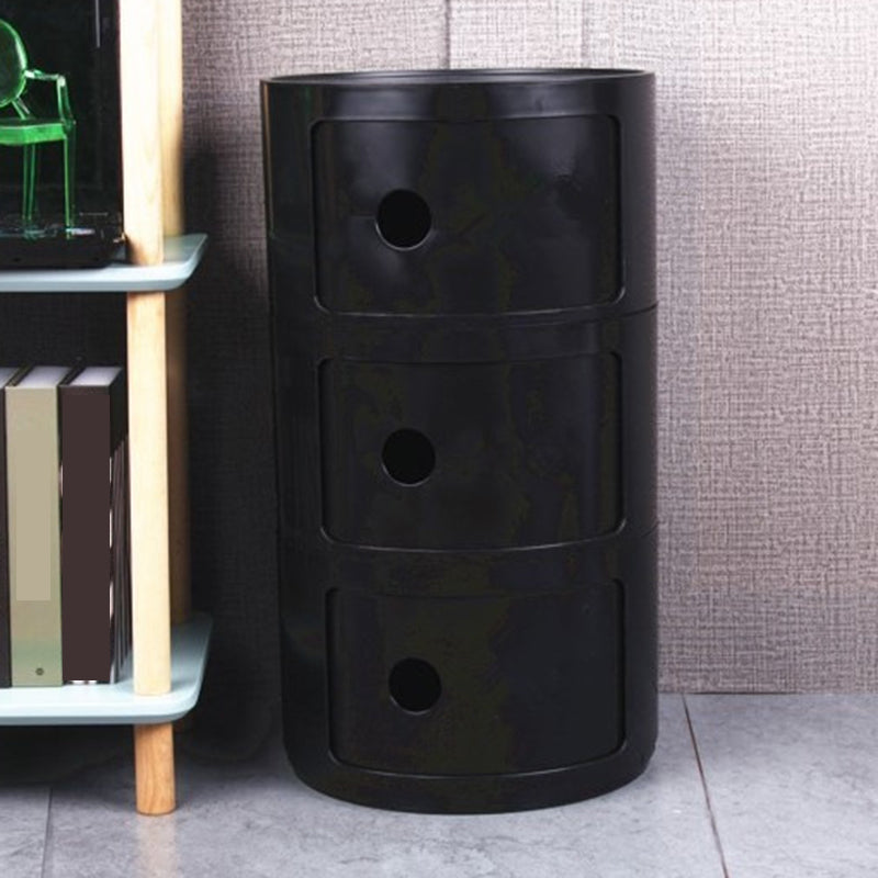 2/3/4-Türer-Nachttisch (Indien) 12,6 "H Plastik-Nachttischschrank