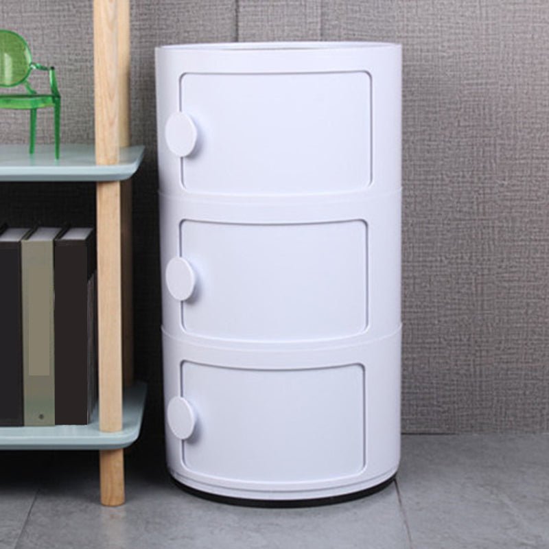 2/3/4-Türer-Nachttisch (Indien) 12,6 "H Plastik-Nachttischschrank