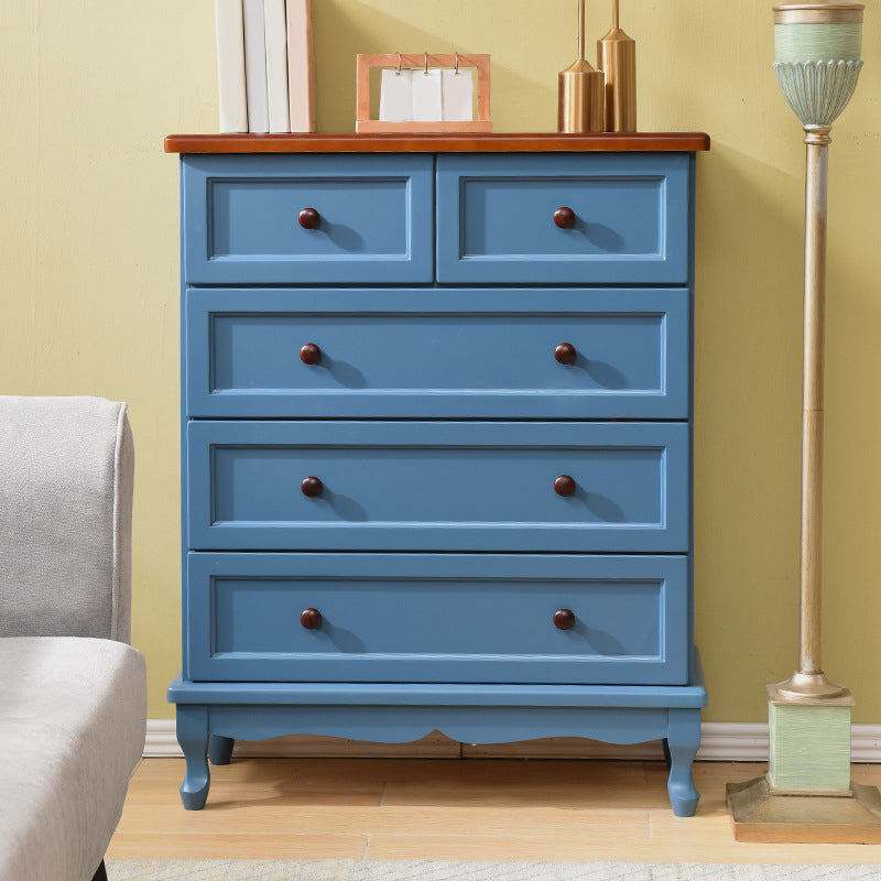 14 "W Wood Rangement en bois commode de rangement coffre de rangement traditionnel avec tiroirs