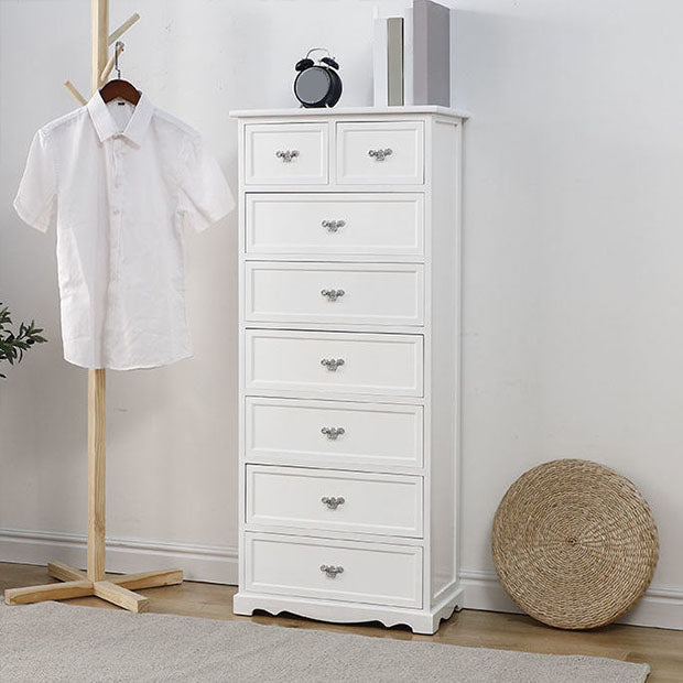 12" W Solid Wood Lingerie Chest Vertical Storage Chest with Drawers Clearhalo 'Bedroom Furniture' 'Dressers & Chests' 'dressers_chests' 'furn' 'furn_dressers_chests' 'Furniture' 5693596