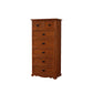 12" W Solid Wood Lingerie Chest Vertical Storage Chest with Drawers 20"L x 12"W x 42"H Coffee 7 Clearhalo 'Bedroom Furniture' 'Dressers & Chests' 'dressers_chests' 'furn' 'furn_dressers_chests' 'Furniture' 5693615