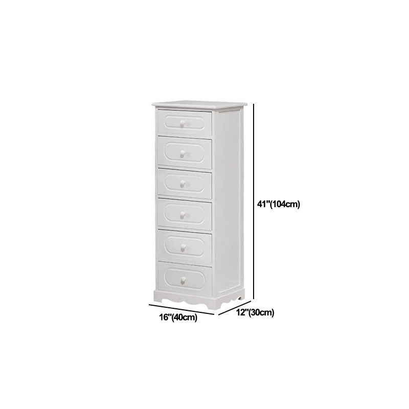 12" W Solid Wood Lingerie Chest Vertical Storage Chest with Drawers Clearhalo 'Bedroom Furniture' 'Dressers & Chests' 'dressers_chests' 'furn' 'furn_dressers_chests' 'Furniture' 5693620