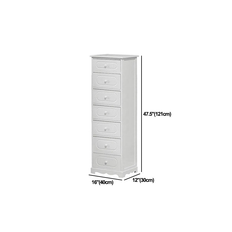 12" W Solid Wood Lingerie Chest Vertical Storage Chest with Drawers Clearhalo 'Bedroom Furniture' 'Dressers & Chests' 'dressers_chests' 'furn' 'furn_dressers_chests' 'Furniture' 5693622