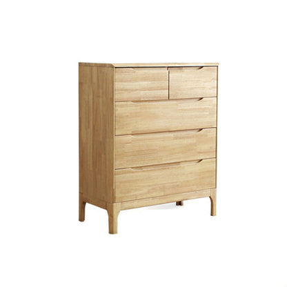 16 "W massief hout opbergkist Moderne opbergkast dressoir met laden