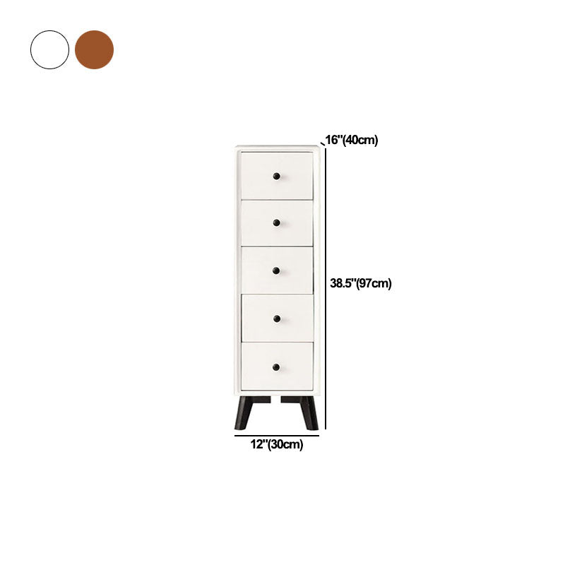 16" W Vertical Wooden Lingerie Chest Modern Storage Chest Dresser with Drawers Clearhalo 'Bedroom Furniture' 'Dressers & Chests' 'dressers_chests' 'furn' 'furn_dressers_chests' 'Furniture' 5693796