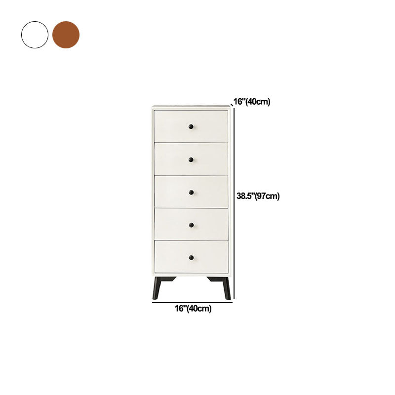 16" W Vertical Wooden Lingerie Chest Modern Storage Chest Dresser with Drawers Clearhalo 'Bedroom Furniture' 'Dressers & Chests' 'dressers_chests' 'furn' 'furn_dressers_chests' 'Furniture' 5693797