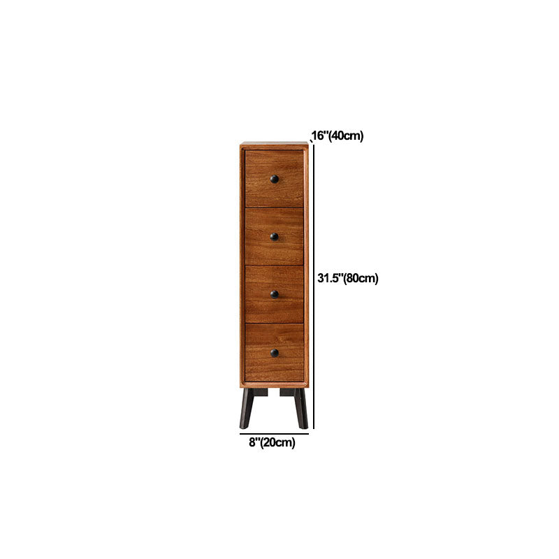 16" W Vertical Wooden Lingerie Chest Modern Storage Chest Dresser with Drawers Clearhalo 'Bedroom Furniture' 'Dressers & Chests' 'dressers_chests' 'furn' 'furn_dressers_chests' 'Furniture' 5693800