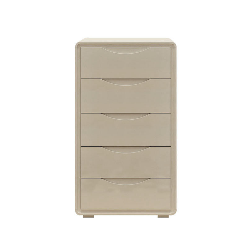 Cómoda cómoda de almacenamiento de madera blanca de 16.0 in de ancho con cajones