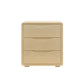 Cómoda cómoda de almacenamiento de madera blanca de 16.0 in de ancho con cajones